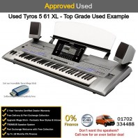 Used Yamaha Tyros 5 61 XL Top Grade Used Example Used Yamaha Tyros 5 61 XL Top Grade Used Example